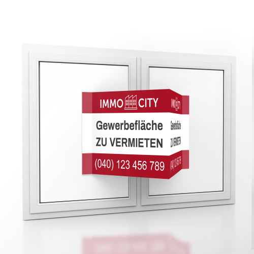 Nasenschild - Gewerbefläche zu vermieten