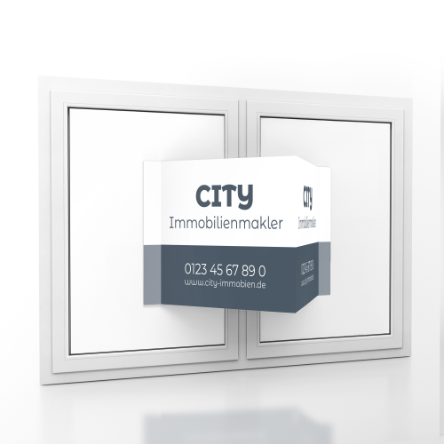 Nasenschild - Immobilienmakler