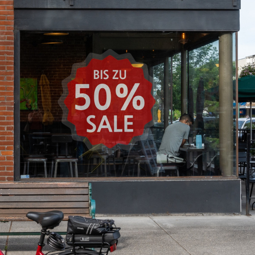 Fensteraufkleber transparent - Bis zu X-Prozent Sale