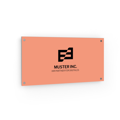 Firmenschild - Musterfirma I