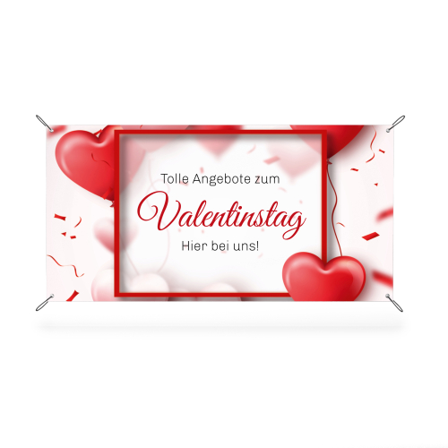 Banner - Tolle Angebote zum Valentinstag