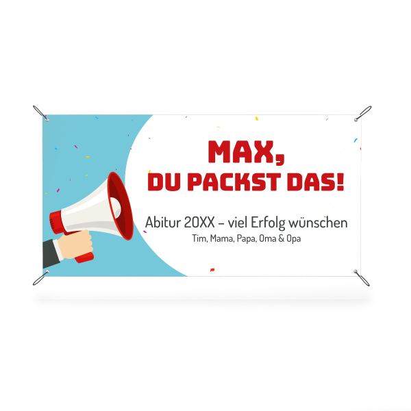 Banner - Viel Erfolg beim Abi