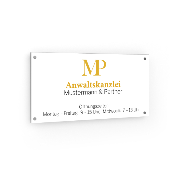 Kanzleischild - Anwaltskanzlei I