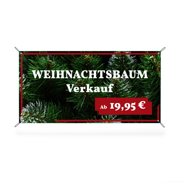 Banner - Weihnachtsbaumverkauf II